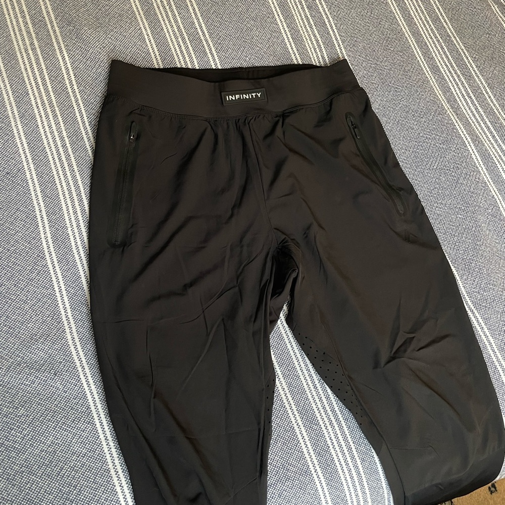 Alphalete Infinity Tech Jogger Black Mens Medium